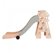 Горка Pituso Замок 185 см бежевый/серый