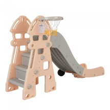 Горка Pituso Замок 185 см бежевый/серый