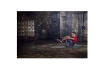 Тренировочный коврик (мат) для фитнеса нескользящий Reebok (серый) RAMT-11024GRS 