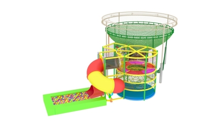 &quot;Башня паука&quot; с вязанным лабиринтом (11,5*6*4,2м), фото 3