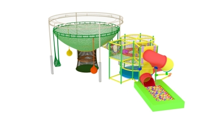 &quot;Башня паука&quot; с вязанным лабиринтом (11,5*6*4,2м), фото 2