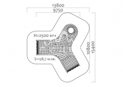 Пространственная канатная конструкция, фото 2