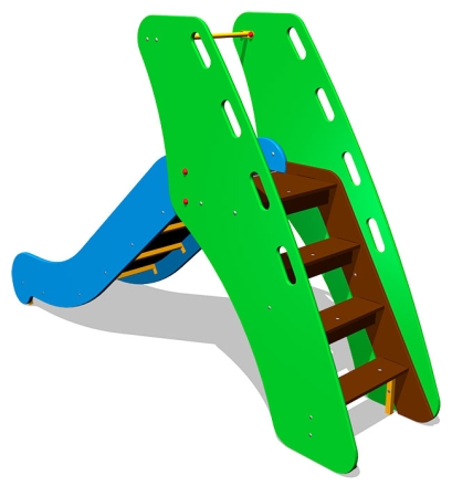 Детская горка Заря Г046 H=950 для игровых площадок, фото 2