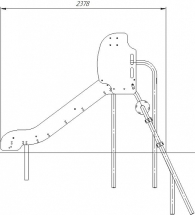 Спортивный комплекс Romana Сфера 057.05.00 для уличных площадок Спортивный комплекс Romana Сфера 057.05.00 для уличных площадок