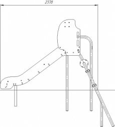 Спортивный комплекс Romana Сфера 057.05.00 для уличных площадок, фото 6