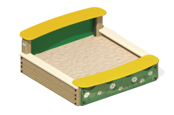 Песочница ПС-01.4 для детской площадки, фото 2