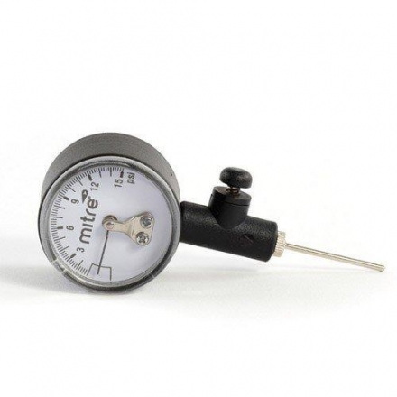 Манометр механический &quot;MITRE&quot;, показания в psi, встроен. клапан для выпуска воздуха, фото 1