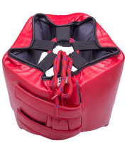 Шлем открытый детский Orbit, HGO-4030, кожзам, красный