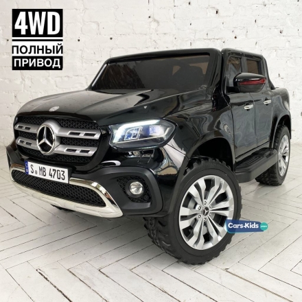 Электромобиль Mercedes-Benz X-Class 4WD XMX606 черный, фото 1