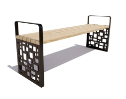 Скамейка садовая Барселона без спинки, сосна 2 м, фото 1 Скамейка садовая Барселона без спинки, сосна 2 м, фото 1