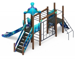 Детская игровая площадка Морской ДИК 2.17.09-01 H=1500, фото 2 Детская игровая площадка Морской ДИК 2.17.09-01 H=1500, фото 2