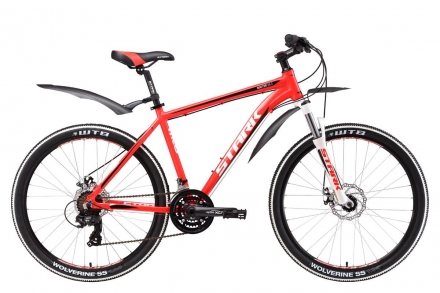 Велосипед Stark&#039;17 Router 26.2 D красно-белый 16&quot;, фото 1