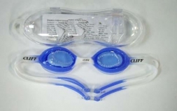 Очки для плавания детские Cliff G911 сине-белые