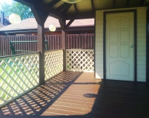 Застекленная беседка ОАЗИС С ХОЗБЛОКОМ Застекленная беседка ОАЗИС С ХОЗБЛОКОМ