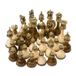 Шахматные фигуры Королевские большие 804, Haleyan, фото 3