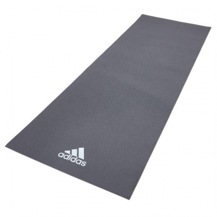 Коврик (мат) для йоги Adidas, Цвет Тёмно-серый, ADYG-10400DG, фото 1