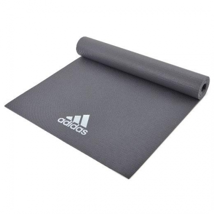 Коврик (мат) для йоги Adidas, Цвет Тёмно-серый, ADYG-10400DG, фото 2