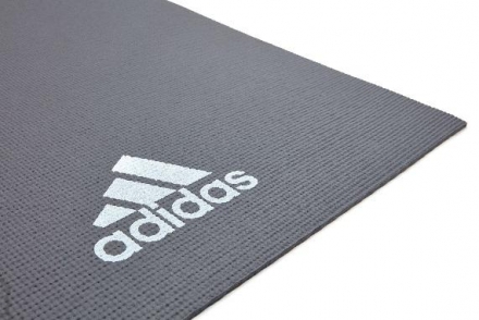 Коврик (мат) для йоги Adidas, Цвет Тёмно-серый, ADYG-10400DG, фото 3