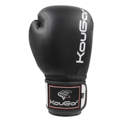 Перчатки боксерские KouGar KO400-8, 8oz, черный, фото 9