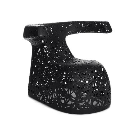 Базальтовое кресло &quot;HUG Chair&quot; с необычной спинкой, фото 1