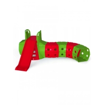 Горка Doloni с игровым туннелем