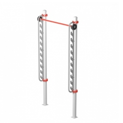 Турник-перекладина регулируемая высота от 90 до 260см для норм ГТО S71 IronKing