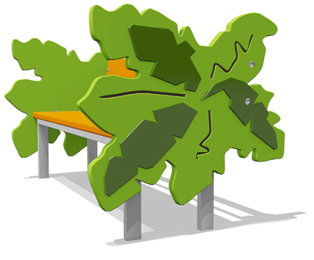 Скамейка детская Пальма ВСТ 3291 для игровой площадки, фото 1