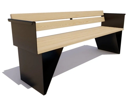 Парковая скамейка Обнинск Лиственница, фото 2