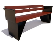 Парковая скамейка Обнинск Лиственница