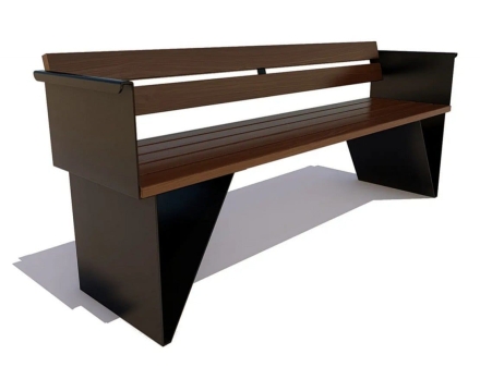 Парковая скамейка Обнинск Лиственница, фото 4