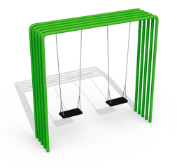 Качели двойные VST 2002/1 для дворов и парков, фото 3