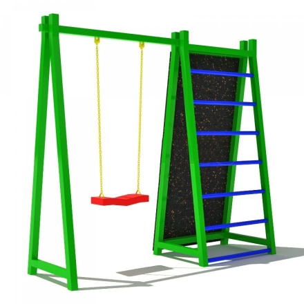 Детские качели Спорт 1.1 для детской площадки, фото 2