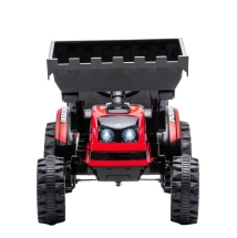 Электромобиль трактор с ковшом Harley Bella HL389-LUX красный