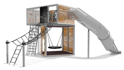 Игровой комплекс Эко Кубус VST 4506 для детской площадки, фото 1 Игровой комплекс Эко Кубус VST 4506 для детской площадки, фото 1