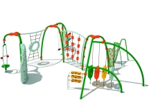 Спортивный комплекс СК-004 для уличной площадки Спортивный комплекс СК-004 для уличной площадки