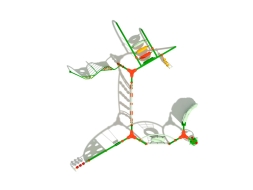 Спортивный комплекс СК-004 для уличной площадки, фото 3