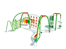 Спортивный комплекс СК-004 для уличной площадки Спортивный комплекс СК-004 для уличной площадки
