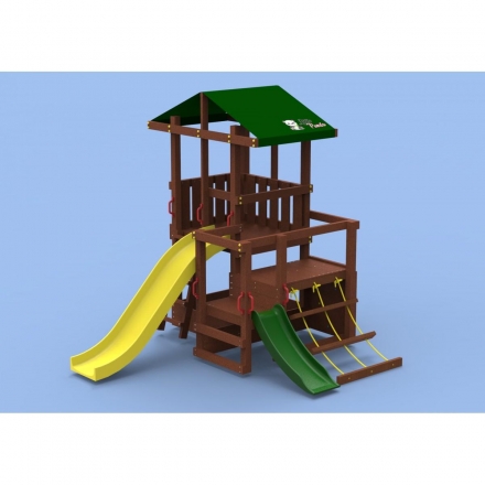 Комплекс &quot;Непоседа&quot; 120 см с пристройкой (Модель 3), фото 2