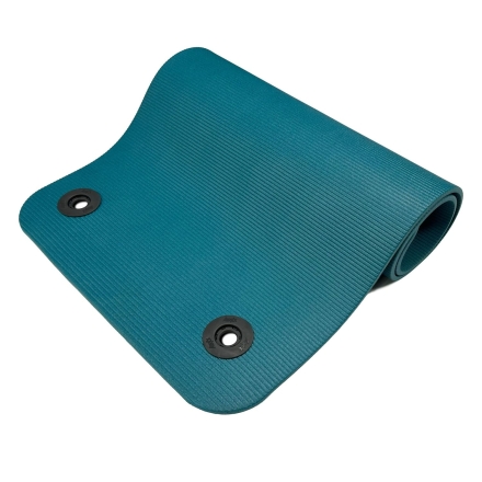 Гимнастический коврик AIREX Fitline 140 с люверсами, цвет морской волны, фото 2