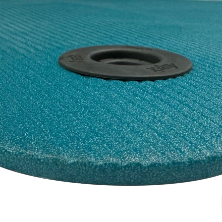 Гимнастический коврик AIREX Fitline 140 с люверсами, цвет морской волны, фото 3