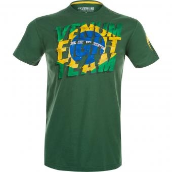 Футболка Venum Brazilian Flag T-Shirt - Green, фото 2
