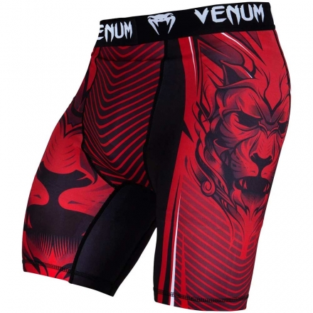 Компрессионные шорты Venum Bloody Roar Black/Red, фото 2