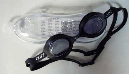 Очки для плавания детские Cliff G911 черные, фото 1