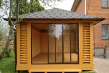 Застекленная беседка БАЛТИКА Застекленная беседка БАЛТИКА