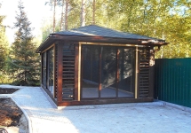 Застекленная беседка БАЛТИКА Застекленная беседка БАЛТИКА