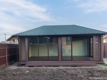 Застекленная беседка БАЛТИКА Застекленная беседка БАЛТИКА