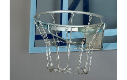 Кольцо баскетбольное с цепью оцинкованное AVIX, фото 1