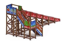 Горка Зима (новый год)(под анкера) - ИО 49.01.03-02.И1 - Н=3000 Горка Зима (новый год)(под анкера) - ИО 49.01.03-02.И1 - Н=3000