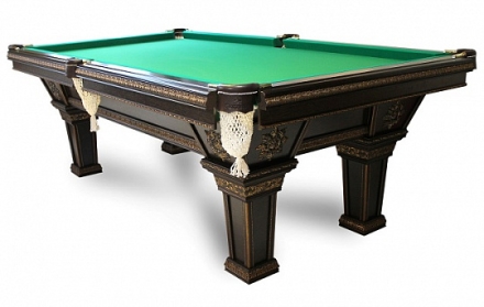 Бильярдный стол Уран для русского бильярда 11ф 347х185 см, фото 1