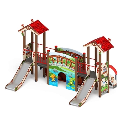 В гостях у сказки - ДИК 1.05.01-С - Игровой комплекс H=900, фото 1